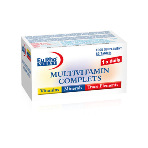 Multivitamin Complets Eurho Vital 60 Tabs 600 600