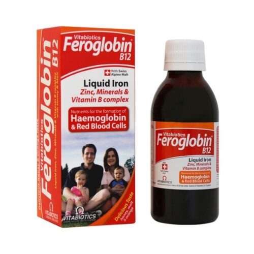 شربت فروگلوبین + ویتامنی ب12 ویتابیوتیکس 200 میلی لیتر